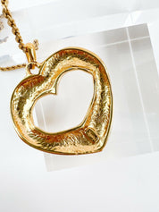 YSL Yves Saint Laurent Vintage Necklace Gold