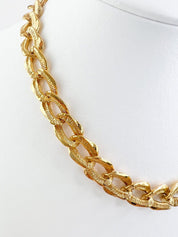 YSL Yves Saint Laurent Vintage Necklace Gold Chain