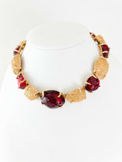 YSL Yves Saint Laurent Vintage Necklace Gold Made in France