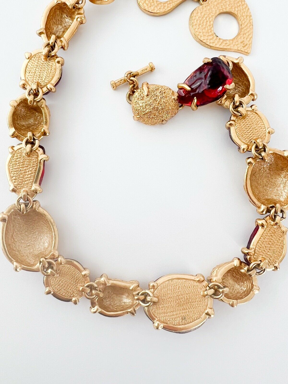 YSL Yves Saint Laurent Vintage Necklace Gold Made in France